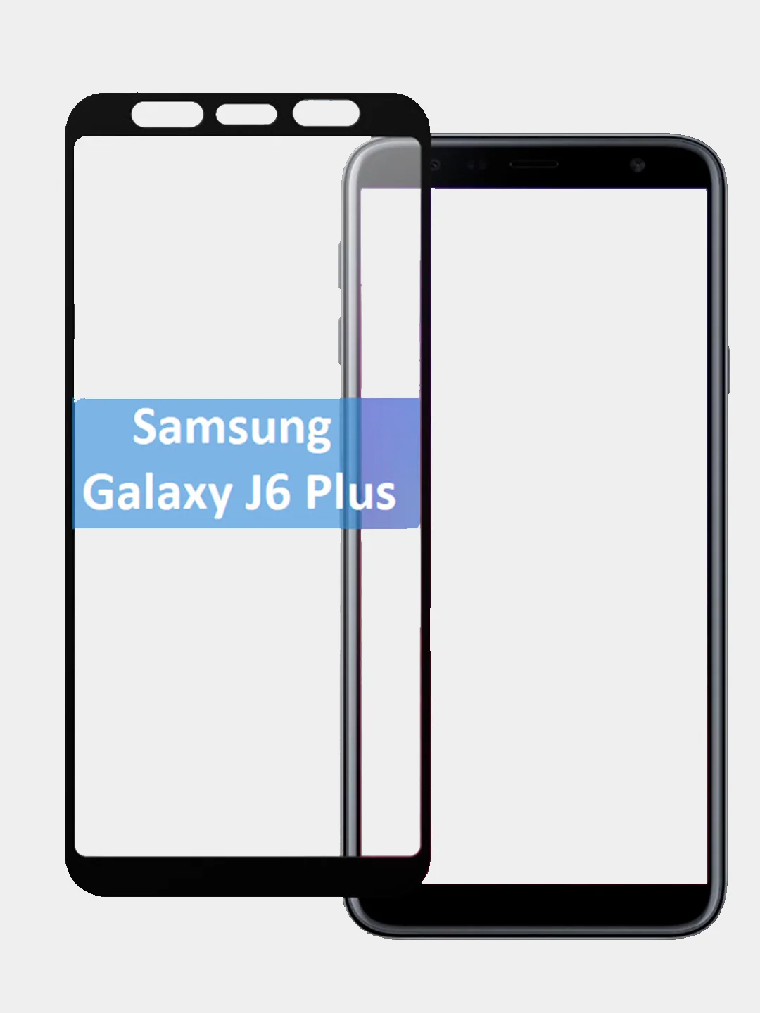 Защитное стекло для Samsung Galaxy J6 Plus, стекло на самсуг j6+ 2018