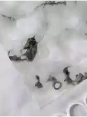 Ледяной штора для ванной комнаты с кольцами 180х180 см, зановеска для душа