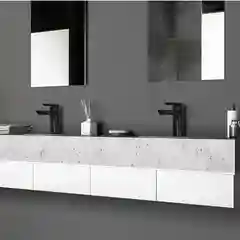 Смеситель Lemark Ursus LM7206BL, для раковины, монолитный