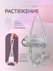 Прозрачный двойное виброкольцо, эрекционное кольцо с вибрацией на пенис и мошонку, стимуляция клитора