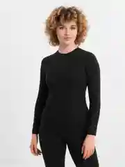 Черный термобелье женское, комплект, теплое,с флисом,2цвета