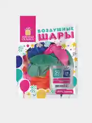 Шар Воздушный металлик, 25/30 см, 10/50 штук