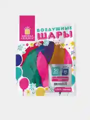 Шар Воздушный металлик, 25/30 см, 10/50 штук