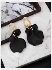 Черный элитные серьги, набор