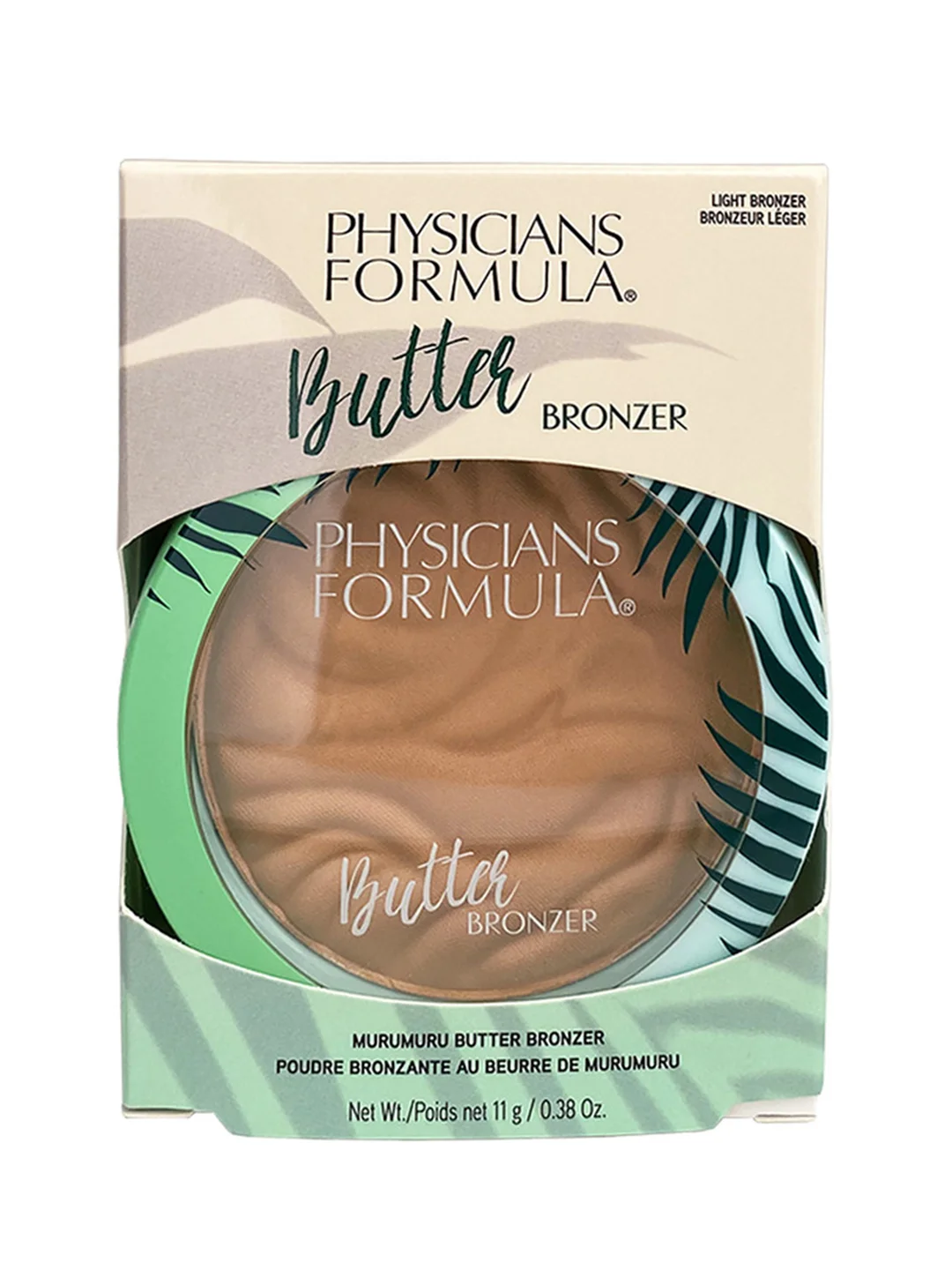 PHYSICIANS FORMULA Пудра бронзер с маслом мурумуру Butter Bronzer Murumuru светлый загар
