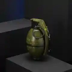 Зажигалка газовая/турбо Граната M26AI