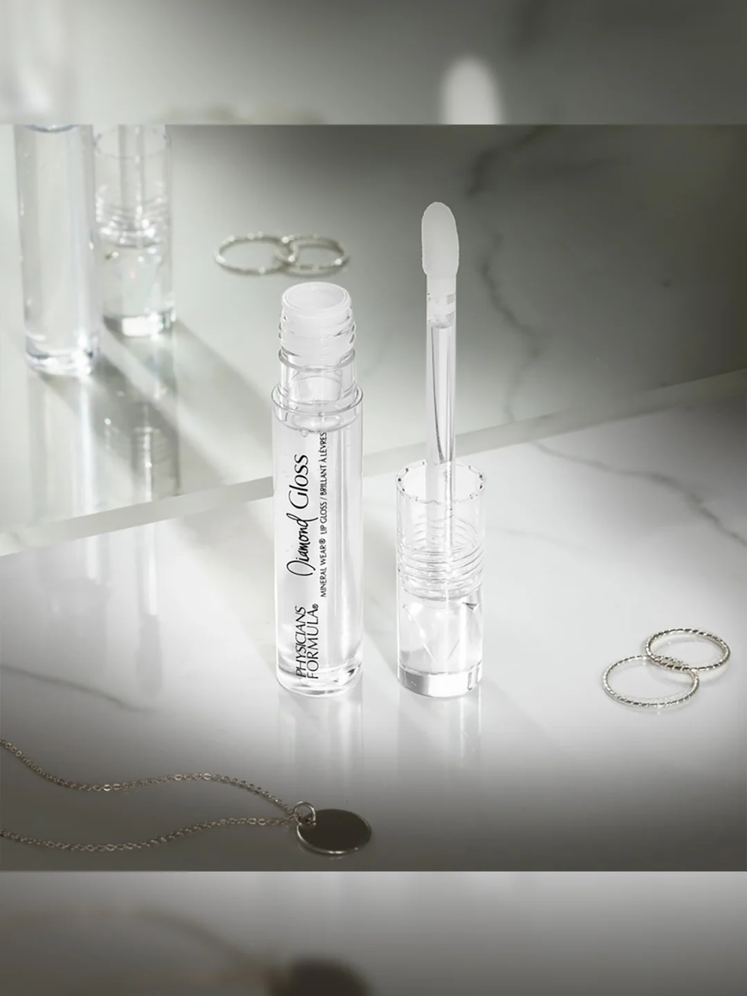 PHYSICIANS FORMULA Блеск для губ Mineral Wear® Diamond Gloss, тон: прозрачный, 4,6мл