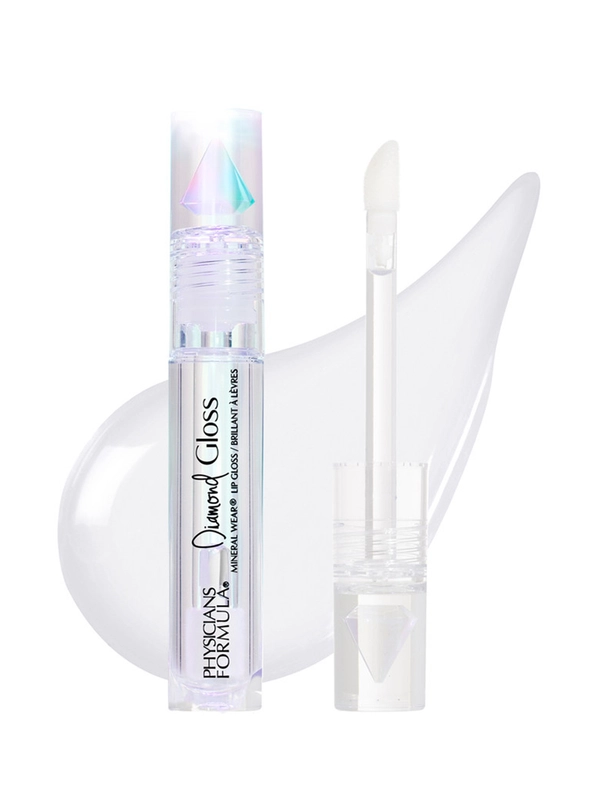 PHYSICIANS FORMULA Блеск для губ Mineral Wear® Diamond Gloss, тон: прозрачный, 4,6мл