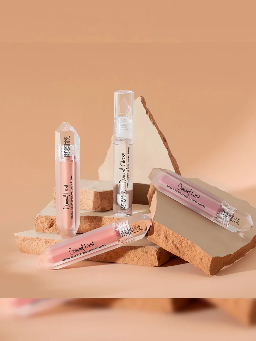 PHYSICIANS FORMULA Блеск для губ Mineral Wear® Diamond Gloss, тон: прозрачный, 4,6мл