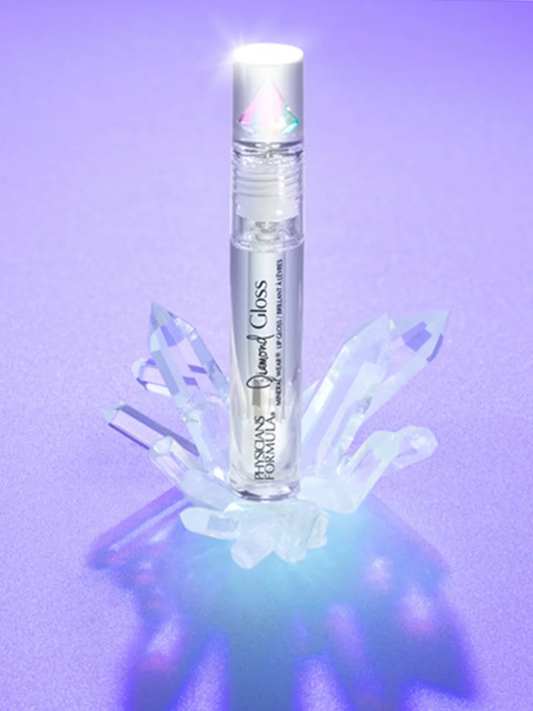 PHYSICIANS FORMULA Блеск для губ Mineral Wear® Diamond Gloss, тон: прозрачный, 4,6мл