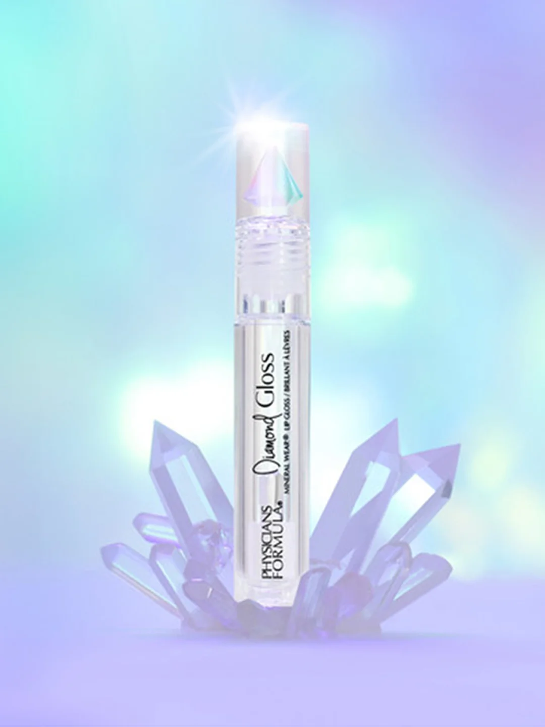 PHYSICIANS FORMULA Блеск для губ Mineral Wear® Diamond Gloss, тон: прозрачный, 4,6мл