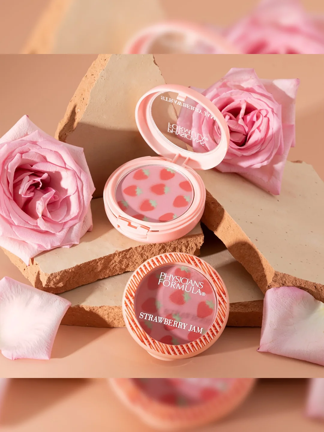 Румяна Strawberry PHYSICIANS FORMULA Jam Blush, тон: клубника, 5.5г