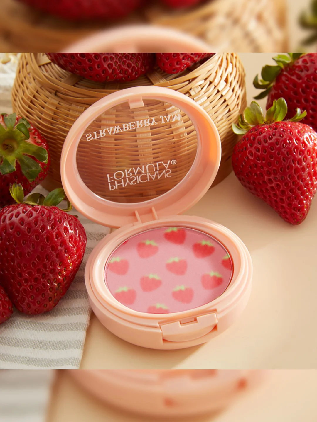 Румяна Strawberry PHYSICIANS FORMULA Jam Blush, тон: клубника, 5.5г
