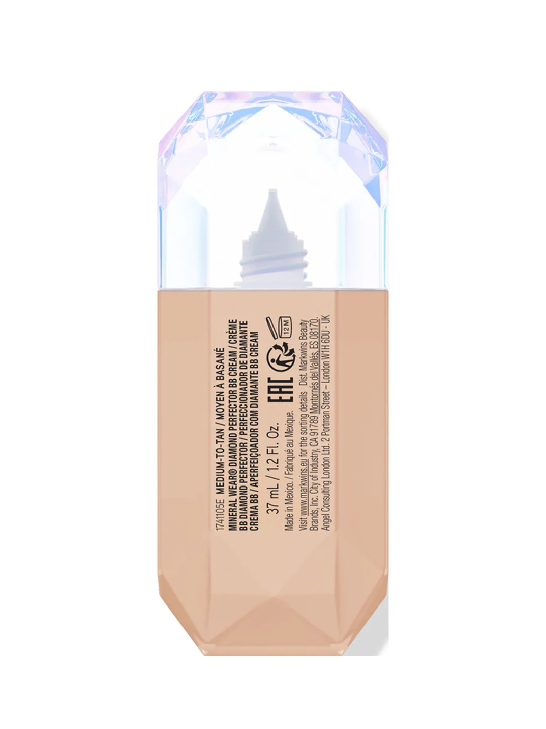 ВВ Крем Mineral Wear Diamond Perfector BB Cream PHYSICIANS FORMULA, средний-темный, 37 мл