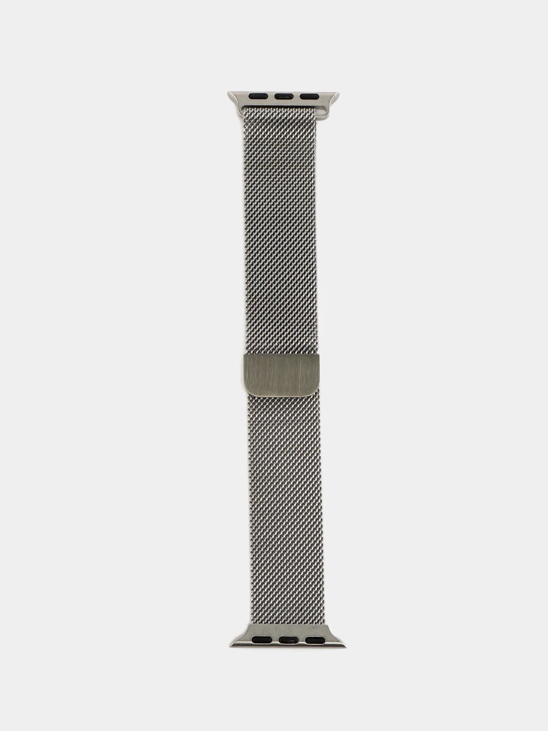 Серебряный ремешок Миланская петля  Apple Watch