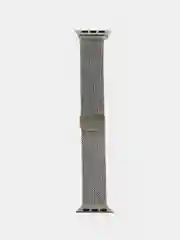 Серебряный ремешок Миланская петля  Apple Watch