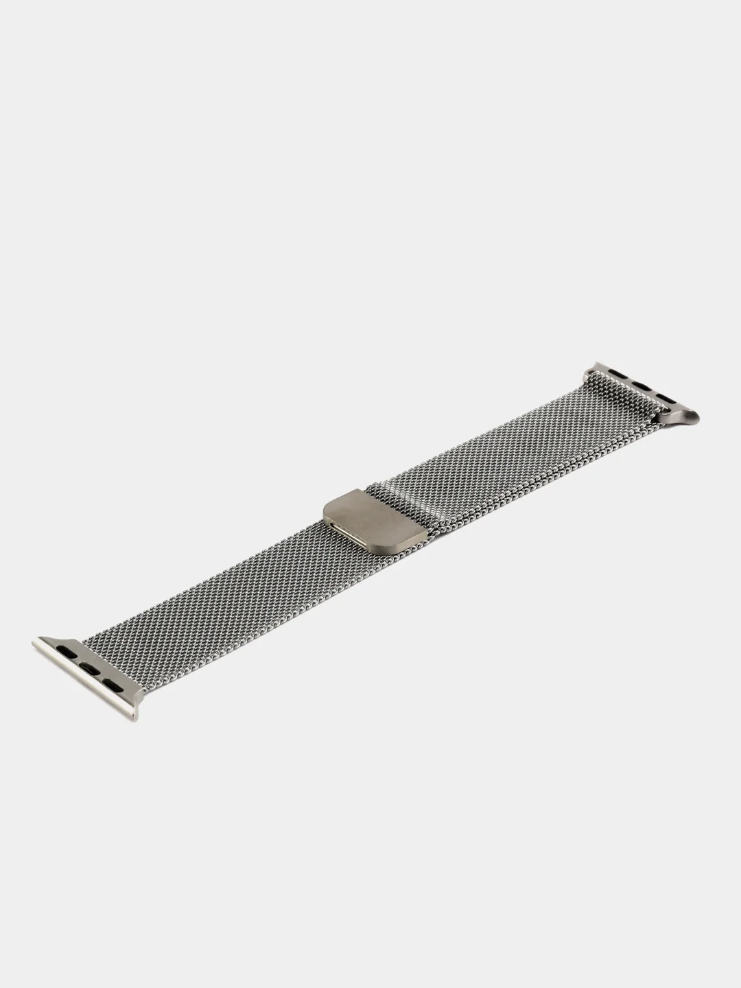 Серебряный ремешок Миланская петля  Apple Watch