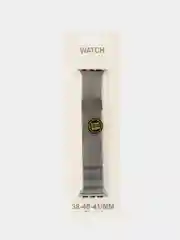 Серебряный ремешок Миланская петля  Apple Watch