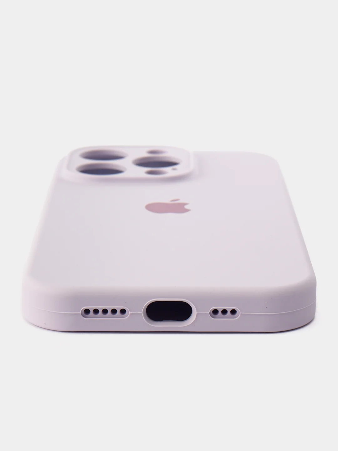 Лавандовый чехол для iPhone 16, 16 Pro, 16 Pro Max, Silicone Case, чехол на айфон силиконовый