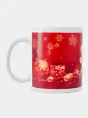 Красный кружка "Новогодняя кружка", 330 мл, 1 шт