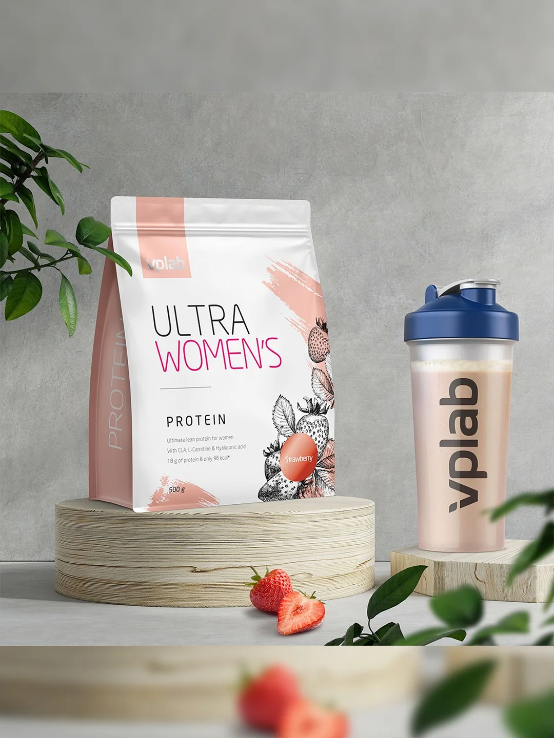 Vplab Ultra Womens Protein, Протеин сывороточный, порошок 500 г