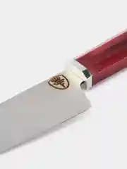 Багровый набор из 2 кухонных ножей TF Zanjan из нержавеющей стали. Иран ручная работа - сувенир