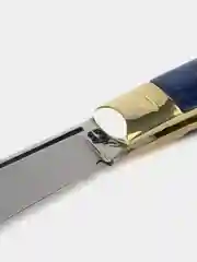 Синий нож складной походный туристический,перочиный нож, подарок на Новый год, сувенир, аксессар