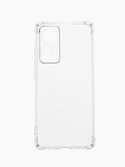 Чехол для Xiaomi 12 / 12X (2022), с усиленными углами, силиконовый, прозрачный