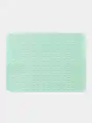 Мятный коврик для сушки посуды силиконовый, прямоугольный, подставка под горячее