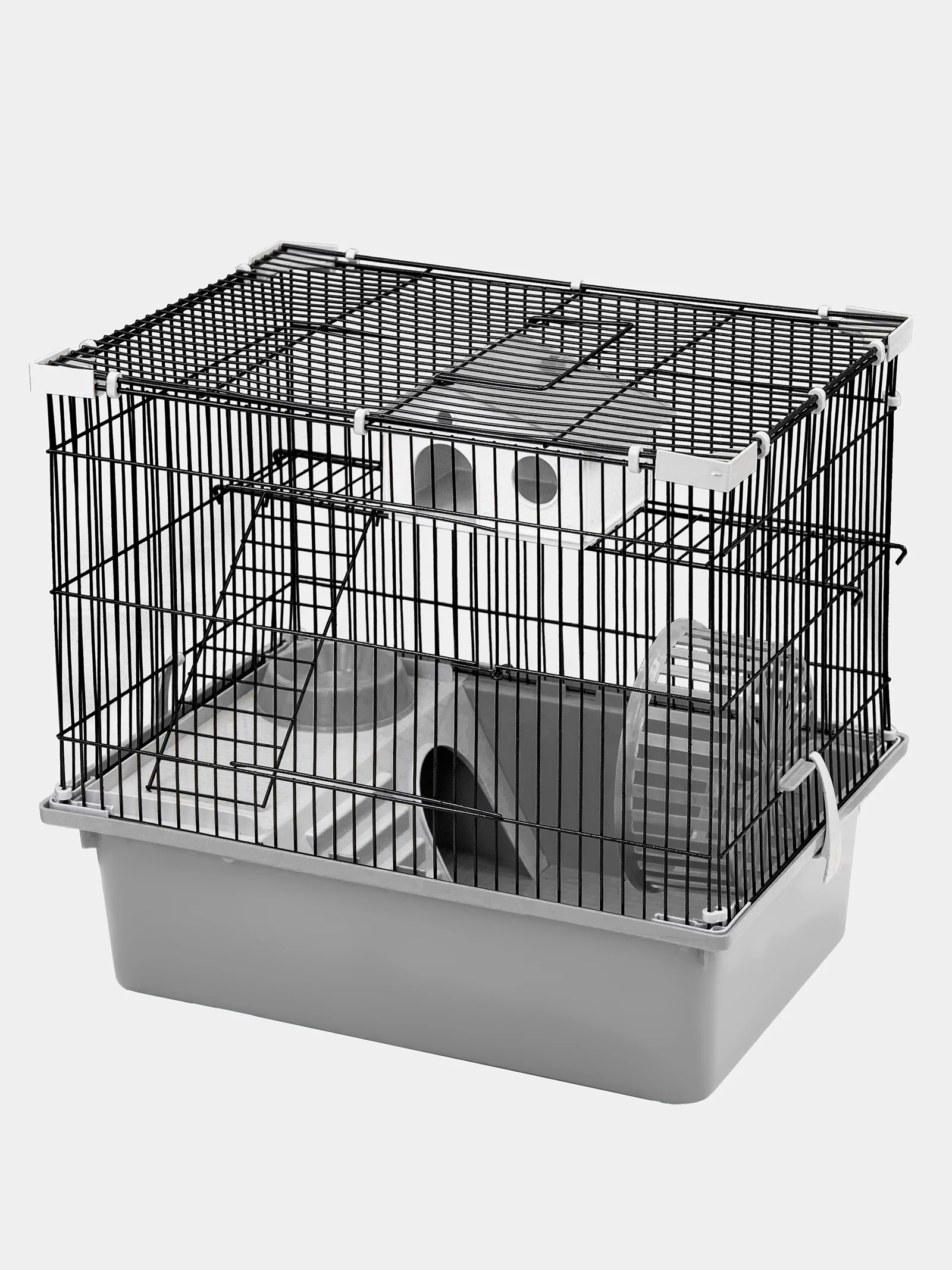 Клетка для грызунов PetTails разборная, шаг прута 10,5 мм, 42 х 30 х h37 см