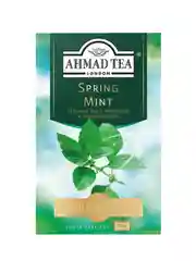 Чай "Ahmad Tea", Зеленый с мелиссой, мятой и лимон.сорго, картон.коробка, 75г,