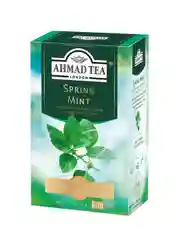 Чай "Ahmad Tea", Зеленый с мелиссой, мятой и лимон.сорго, картон.коробка, 75г,