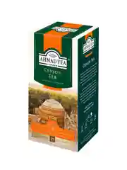 Чай "Ahmad Tea", Цейлонский черный, пакетики с ярлычками, в конвертах из фольги, 25х2г,