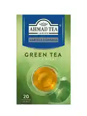 Чай "Ahmad Tea", Зелёный без кофеина, пакетики с ярлычками в конвертах, 20х1,5г,