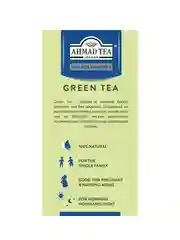 Чай "Ahmad Tea", Зелёный без кофеина, пакетики с ярлычками в конвертах, 20х1,5г,