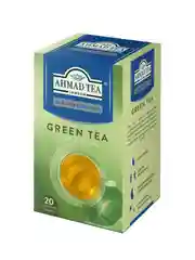 Чай "Ahmad Tea", Зелёный без кофеина, пакетики с ярлычками в конвертах, 20х1,5г,