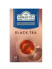 Чай "Ahmad Tea", Чёрный без кофеина, пакетики с ярлычками в конвертах, 20х2г,