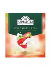 Чай "Ahmad Tea", Строуберри Крим, чёрный, пакетики в конвертах, 100x1,5г,
