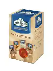 Чай "Ahmad Tea", Десертное ассорти чая без кофеина, 4 вкуса (20 пак),