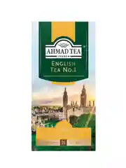Чай "Ahmad Tea", Английский чай No.1., черный, пакетики с ярлычками, в к/фольги, 25х2г,