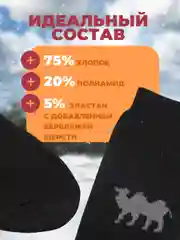 Набор термоносков, с верблюжьей шерстью, 10 пар