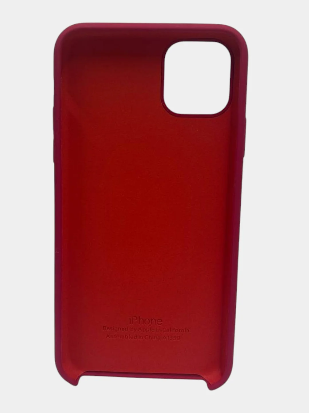 Вишнёвый чехол iPhone 11 Pro Max Silicone case