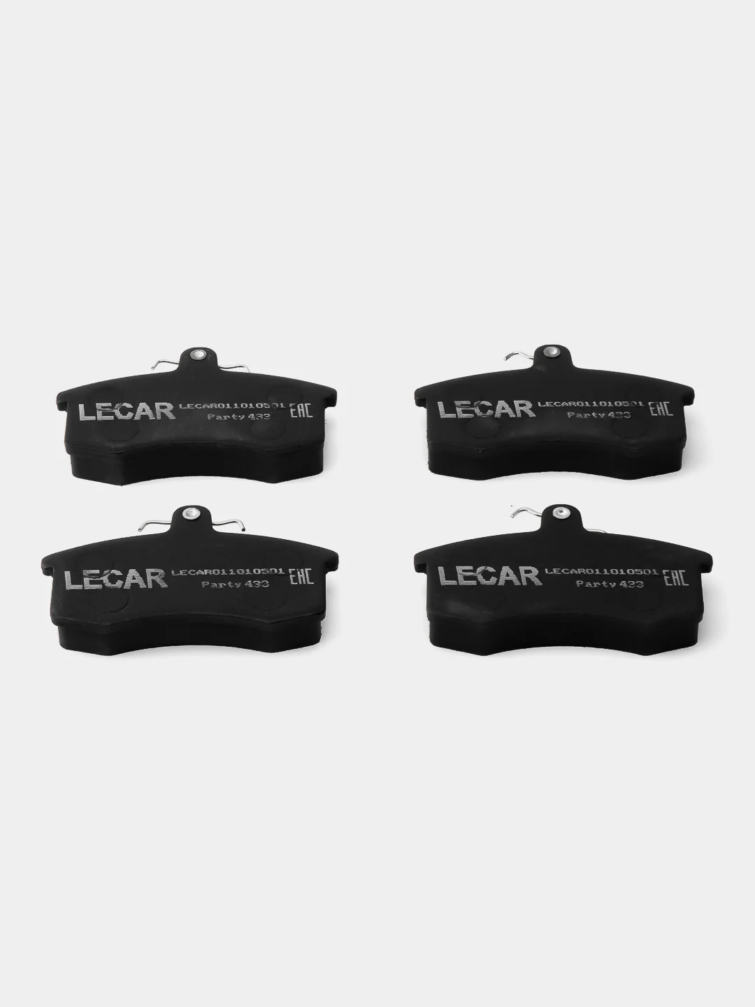Колодка тормозная передняя ВАЗ 2108 2109 2110 Калина Приора Гранта арт. LECAR011010501