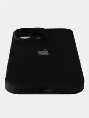 Черный чехол для iPhone 16, 16 Pro, 16 Pro Max, Silicone Case, чехол на айфон силиконовый