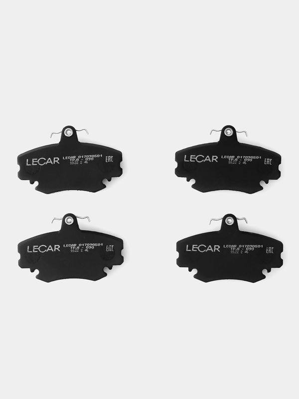 Колодки тормозные передние 2180 Vesta Largus дв К7М 8кл арт. LECAR017090501