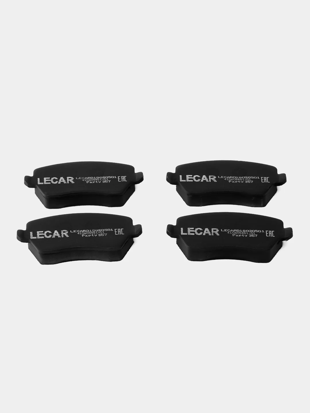 Колодки тормозные передние LADA Vesta, Largus, Duster, Almera арт. LECAR018020501