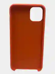 Оранжевый чехол iPhone 11 Pro Max Silicone case
