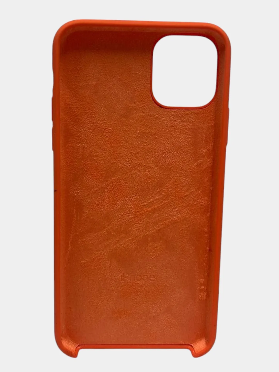 Рыжий чехол iPhone 11 Pro Max Silicone case