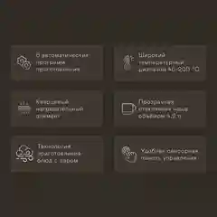 Аэрогриль с функцией подачи пара GARLYN AG-2000 Pro
