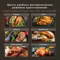 Аэрогриль с функцией подачи пара GARLYN AG-2000 Pro